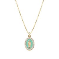 Collana Amen Donna Miracolosa in Argento Zircone CLMISMGTI - CLMISMGTI